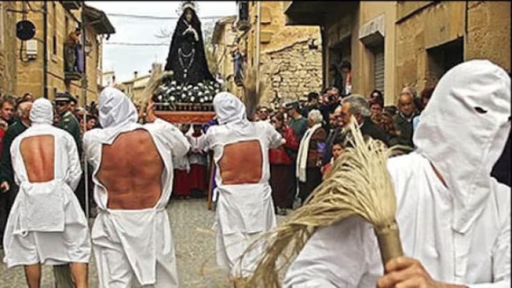 San Vicente de la Sonsierra retoma la tradicional procesión de 'Los Picaos'