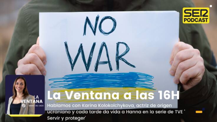 La Ventana a las 16h | Hablamos con Karina Kolokolchykova, actriz de origen ucraniano y cada tarde da vida a Hanna en la serie de TVE ' Servir y proteger'