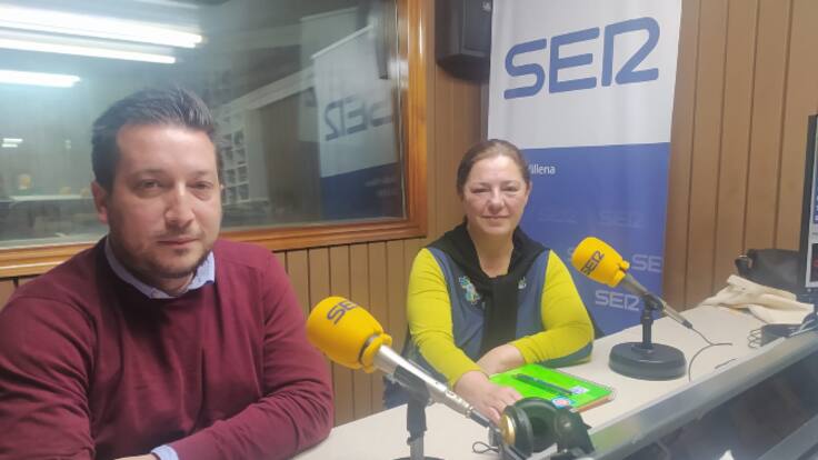 Alcalde y concejala de interior de Caudete en Radio Villena SER