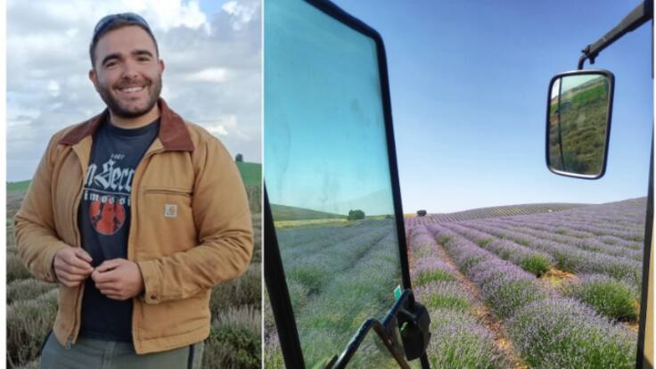 Prácticas de nariz tras dos años con mascarilla: paseo de olores con el 'Tractorista de Castilla'