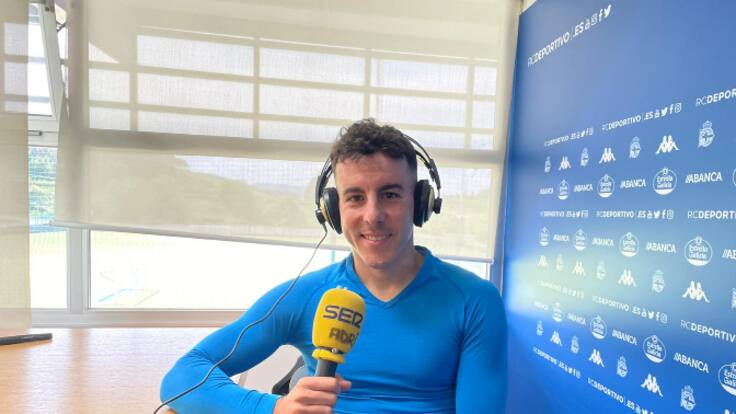 Entrevista a Diego Aguirre, jugador del Deportivo (04/05/2022)