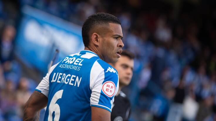 Entrevista a Juergen Elitim, jugador del Deportivo (12/05/2022)