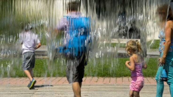 Temperaturas máximas en Navarra (18/05/2022)