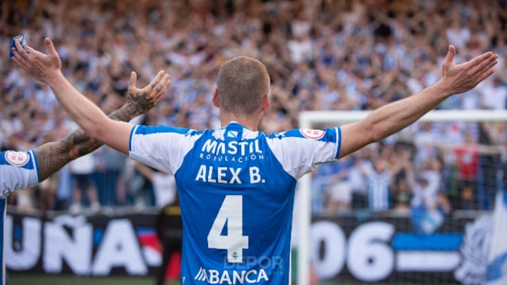 Entrevista a Álex Bergantiños, jugador del Deportivo (18/05/2022)