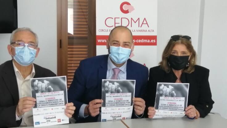 Entrevista a Benito Mestre por la cena a beneficio de los damnificados por la crisis de Ucrania