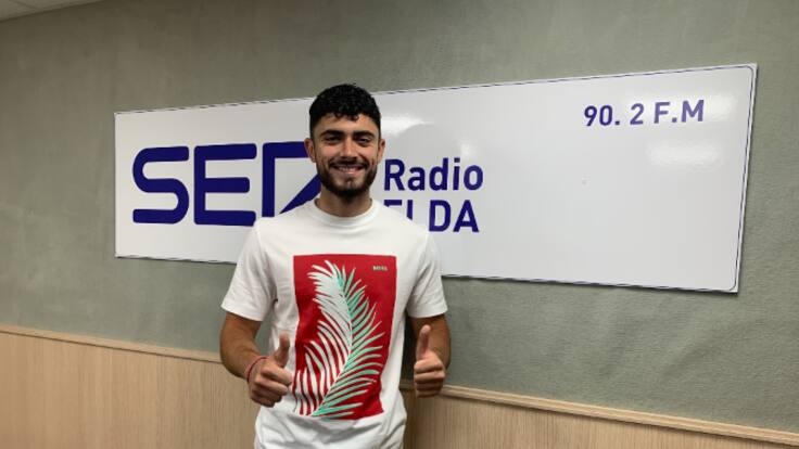 Sergio Ortuño, futbolista eldense del Real Valladolid, habla de su futuro en la entidad pucelana