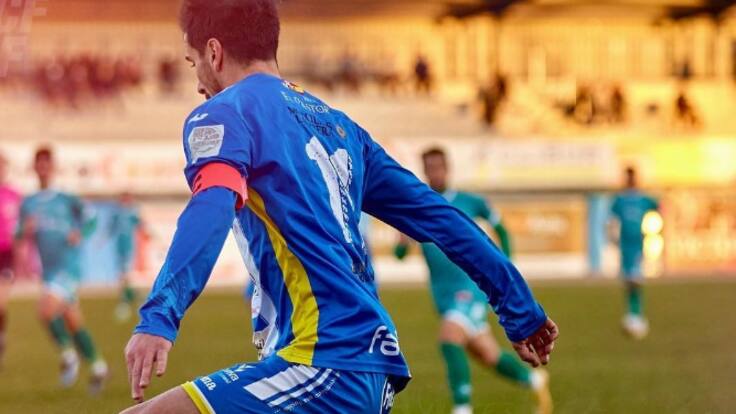 El capitán de la Arandina, Zazu, repasa en El Banquillo su pronta renovación con el club blanquiazul