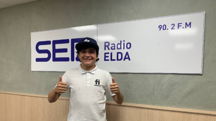 Sandro Pérez, piloto eldense de karting, hace balance de su temporada en la nueva categoría OK