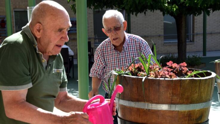 El primer Patio Terapéutico de Navarra (17/06/2022)