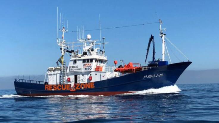 Izaskun Arriarán responsable de la misión de rescate del 'Aita Mari': "Nadie nos explica por qué no tenemos un puerto seguro ya"