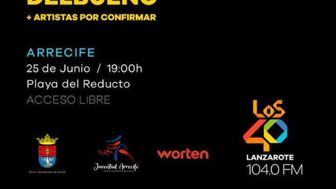 Presentación LOS40 Arrecife Pop 2022