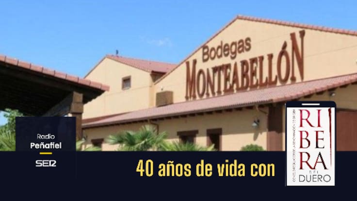 La responsable de comunicación de Bodegas Monteabellón, Sandra González, repasa en la SER la celebración del 40º Aniversario de la DO Ribera del Duero