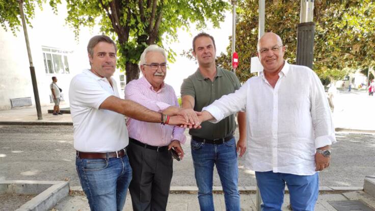 Tractoradas en Jaén. Juan Luis Ávila COAG Jaén.