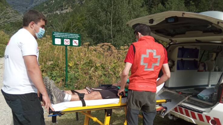 Fernando Sarvisé, responsable de proyectos medioambientales de Cruz Roja Huesca