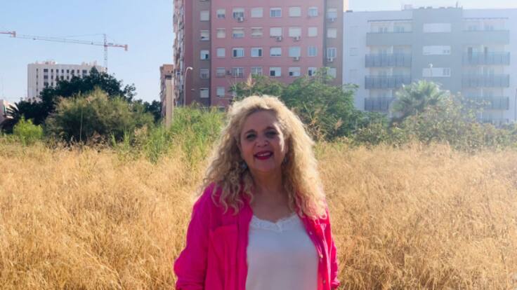 "Es urgente desbrozar estos terrenos" Remedios Ramos, UP