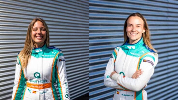 Nerea Martí y Belén García, pilotos de la W Series: "El sueño es la Fórmula 1"