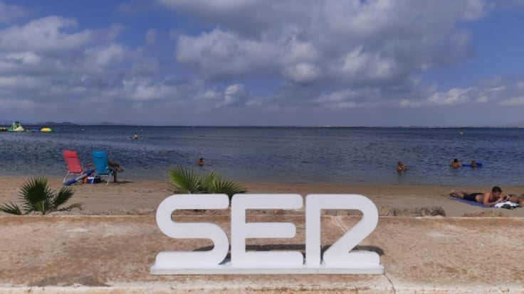 La Radio al Sol desde La Manga (San Javier)