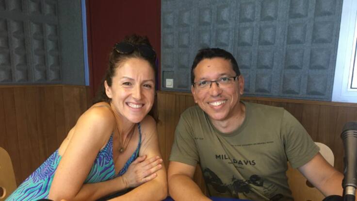 Ángela Cervantes y Pepe Rivero en las 'Nits de Tanit'