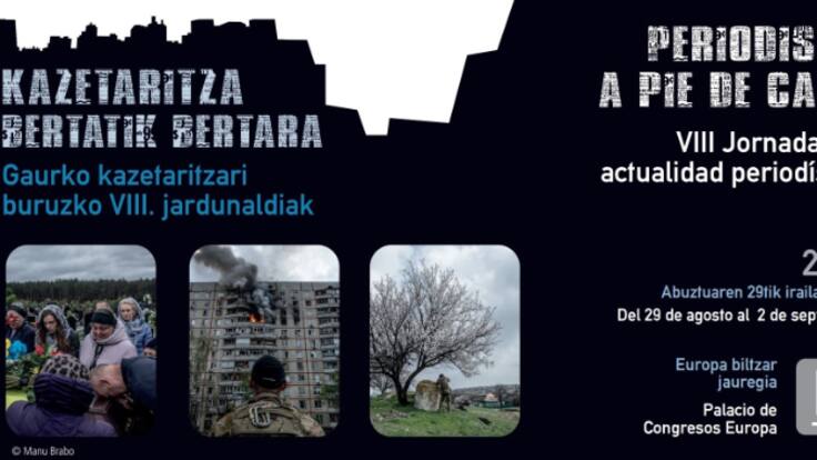 "Periodismo a pie de calle", octava edición de las jornadas sobre periodismo.