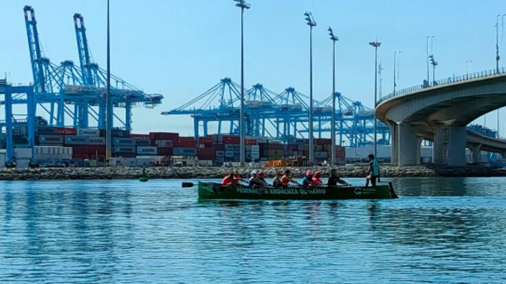 Club de Remo de Algeciras en nuestro Viento del Surf