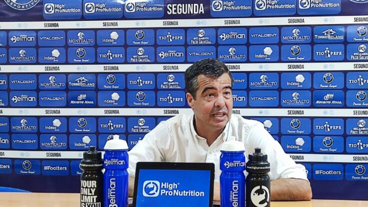 Declaraciones de José Pérez Herrera, técnico del Xerez DFC
