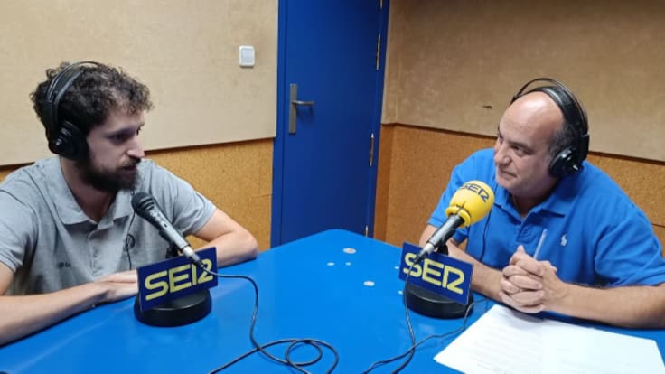 El entrenador del CB Peñas en SER Deportivos Huesca