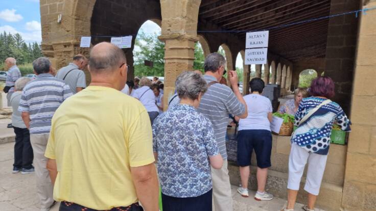Mariano Claver, prior de la Cofradía de Salas