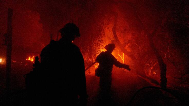 Raúl Vicente: "En un incendio forestal no tiene por qué pasar nada, pero es cierto que a veces te la juegas"