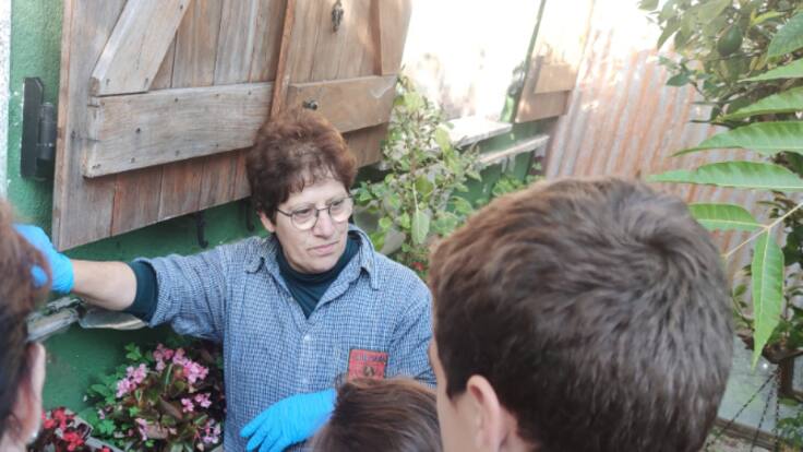 Charlamos con Adelina Padín sobre su proyecto hortícola y ecológico