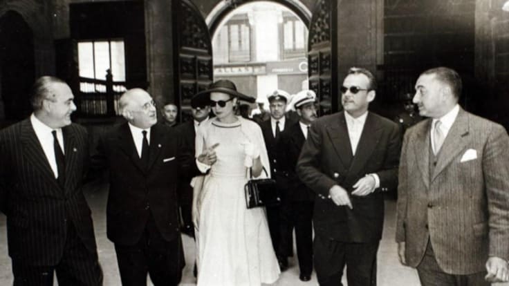 Luis Fernández nos recuerda la visita de los Príncipes de Mónaco en1956
