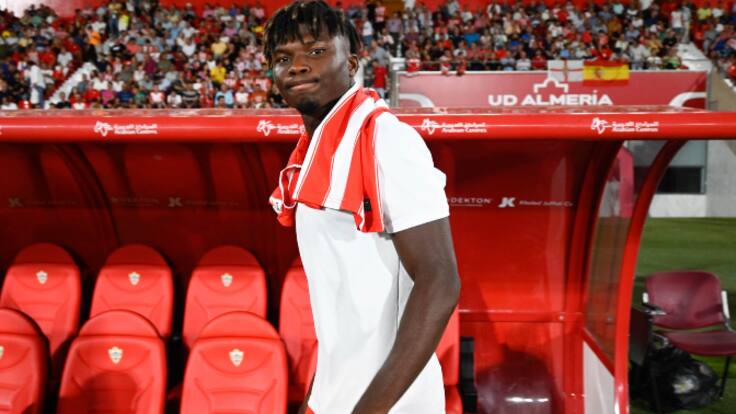 El presidente del UD Almería no está contento con la marcha de su equipo.