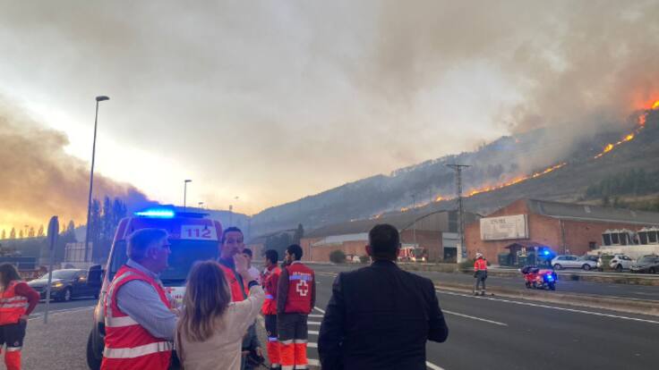 Incendio monte Ezkaba (21/09/2022)