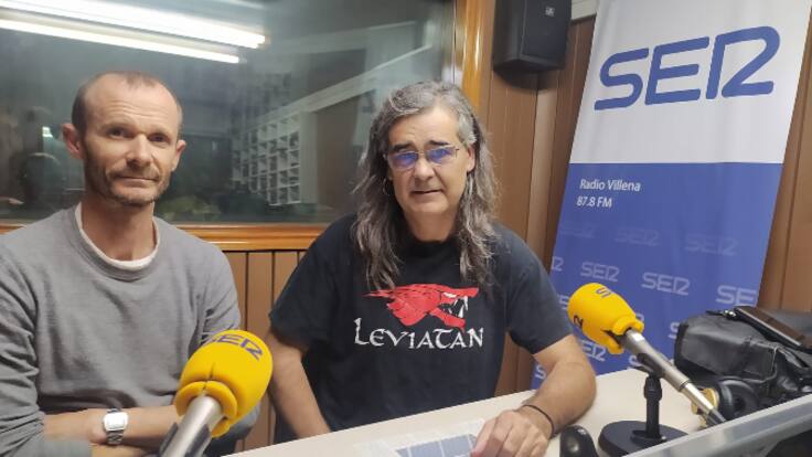 Kike Larios y Jaume Hernandez en Radio Villena SER