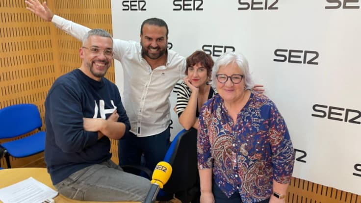 Martelianos: Elisa Reche, Pablo Guzmán y Mª José Candel en Hoy por hoy Murcia