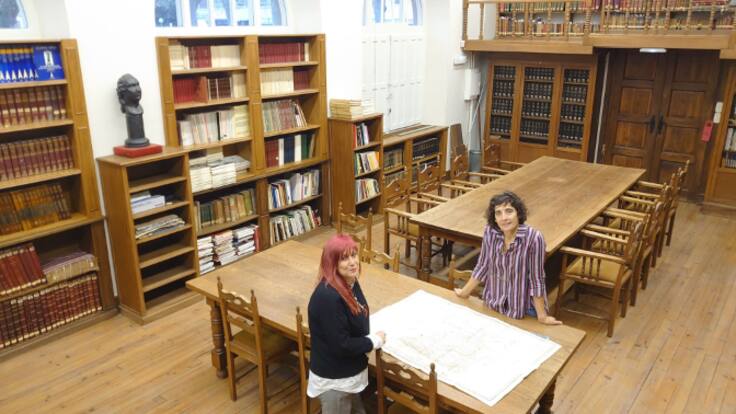 Una joya del saber reabre sus puertas en Vitoria, La biblioteca de Artes y Oficios