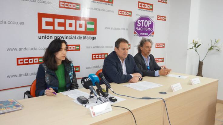 "La saturación es insoportable" CCOO Málaga