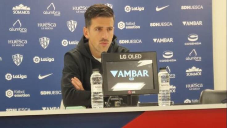 Juan Carlos habla de su continuidad en la SD Huesca