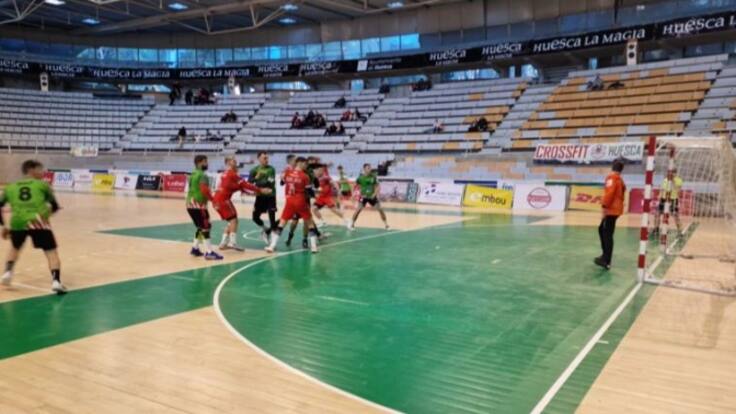 José Nolasco contento con la victoria del Bada Huesca