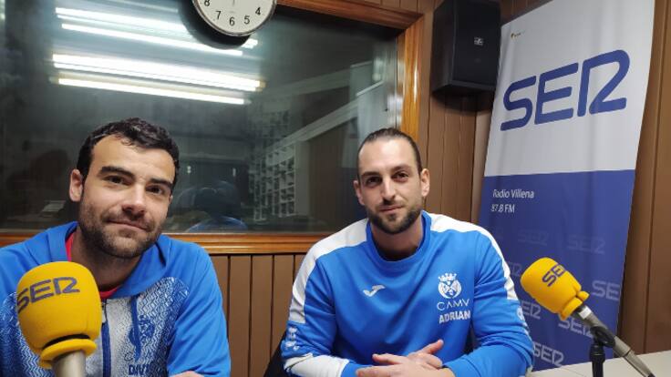 Adrian Barceló y David García en Radio Villena SER