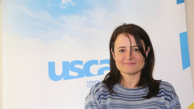 Susana Romero, secretaria de comunicación de la Unión Sindical de Controladores Aéreos