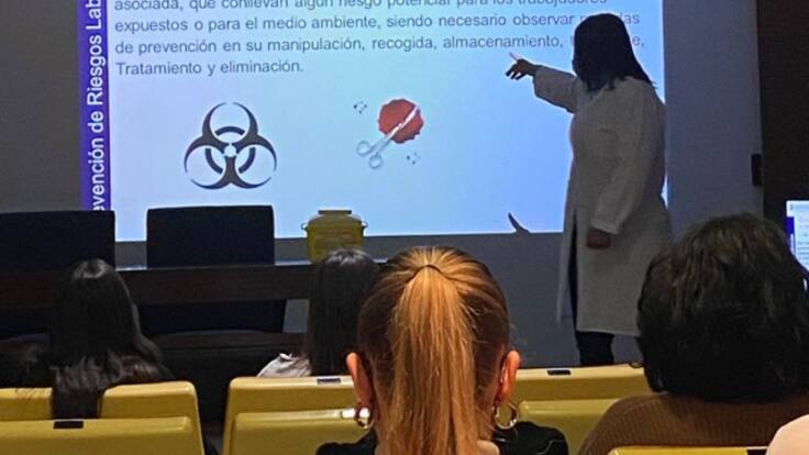 Gloria Benavent, coordinadora riesgos laborales del Departamento