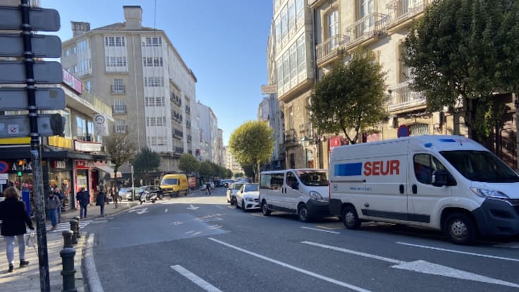 Sucesión de robos en la rúa do Hórreo, en Santiago de Compostela