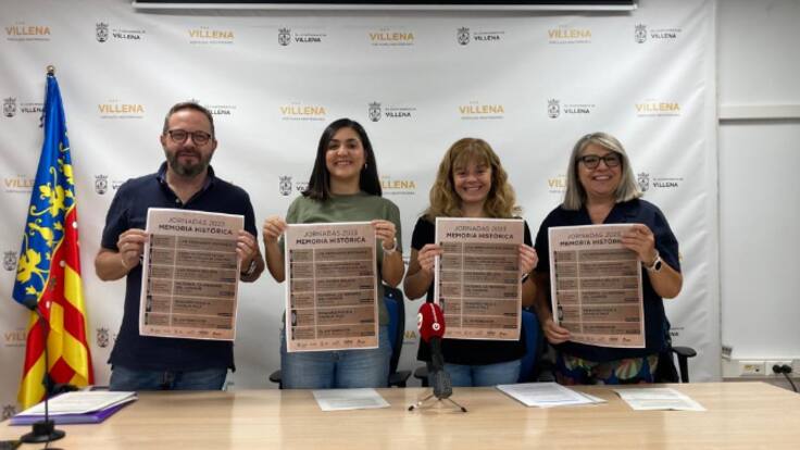 Presentación de los actos del mes de la memoria histórica