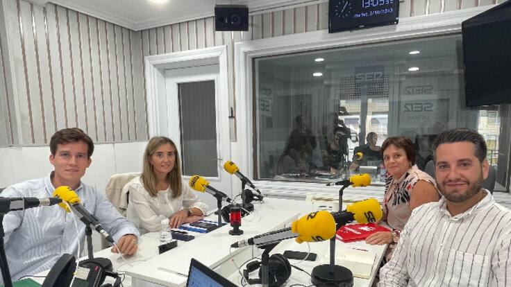 Los portavoces parlamentarios debaten en la SER