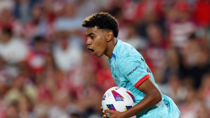 Olinga: "No me da rabia que Lamine Yamal haya superado mi récord, estoy contento que sea del Barça"