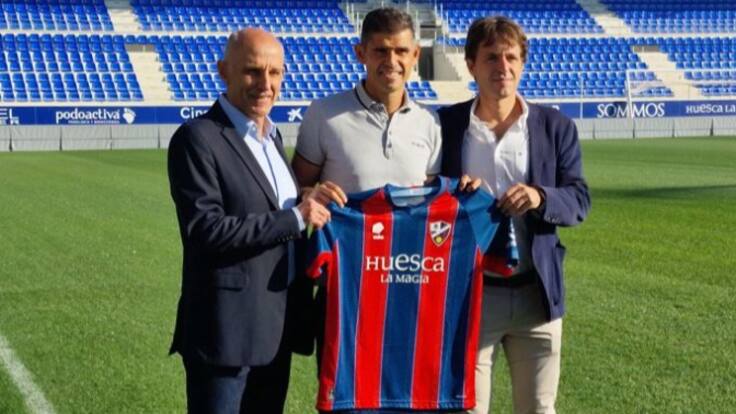 Martín González, director deportivo de la SD Huesca