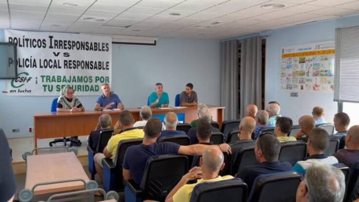 Entrevista con Mari Carmen Moreno, alcaldesa de Águilas-Fin del encierro de policías