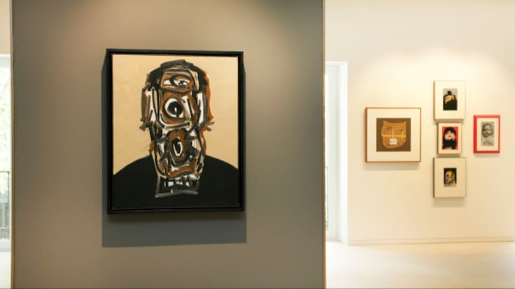 Saura renace en Madrid: una exposición le rinde homenaje con sus cuadros icónicos