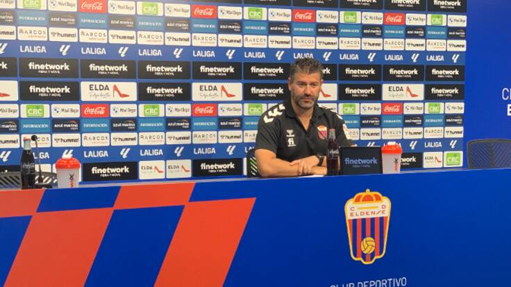 Fernando Estévez, Ent. Eldense, antes de recibir al Elche