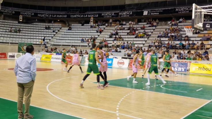 Rafa Sanz, entrenador de Lobe Huesca la Magia, valora la victoria de su equipo